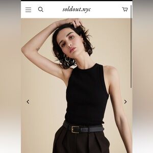 Soldout.nyc Bot So Basic Black Tank